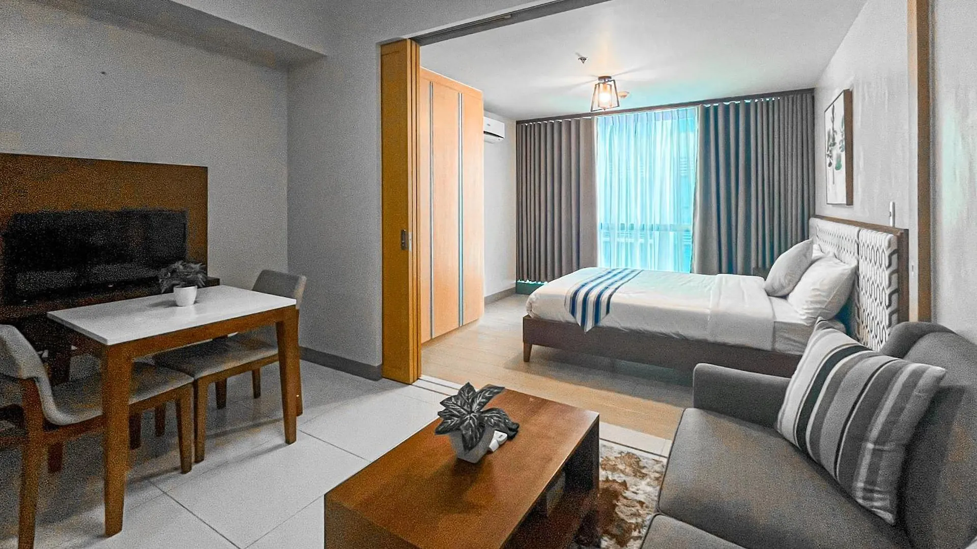Lägenhetshotell Full-Serviced Residential Apartment In One Uptown Residences, Bgc Manila